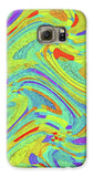 Wavy Bright Colors Abstract - Phone Case